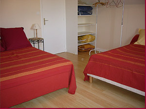 Schlafzimmer auf der Etage