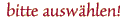 bitte auswählen