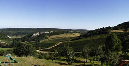 Blick aus der Ferienwohnung